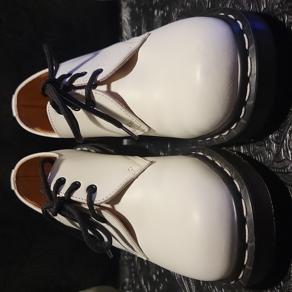 Made in England Dr. Martens Heeled Oxfords - Picture 6 of 16